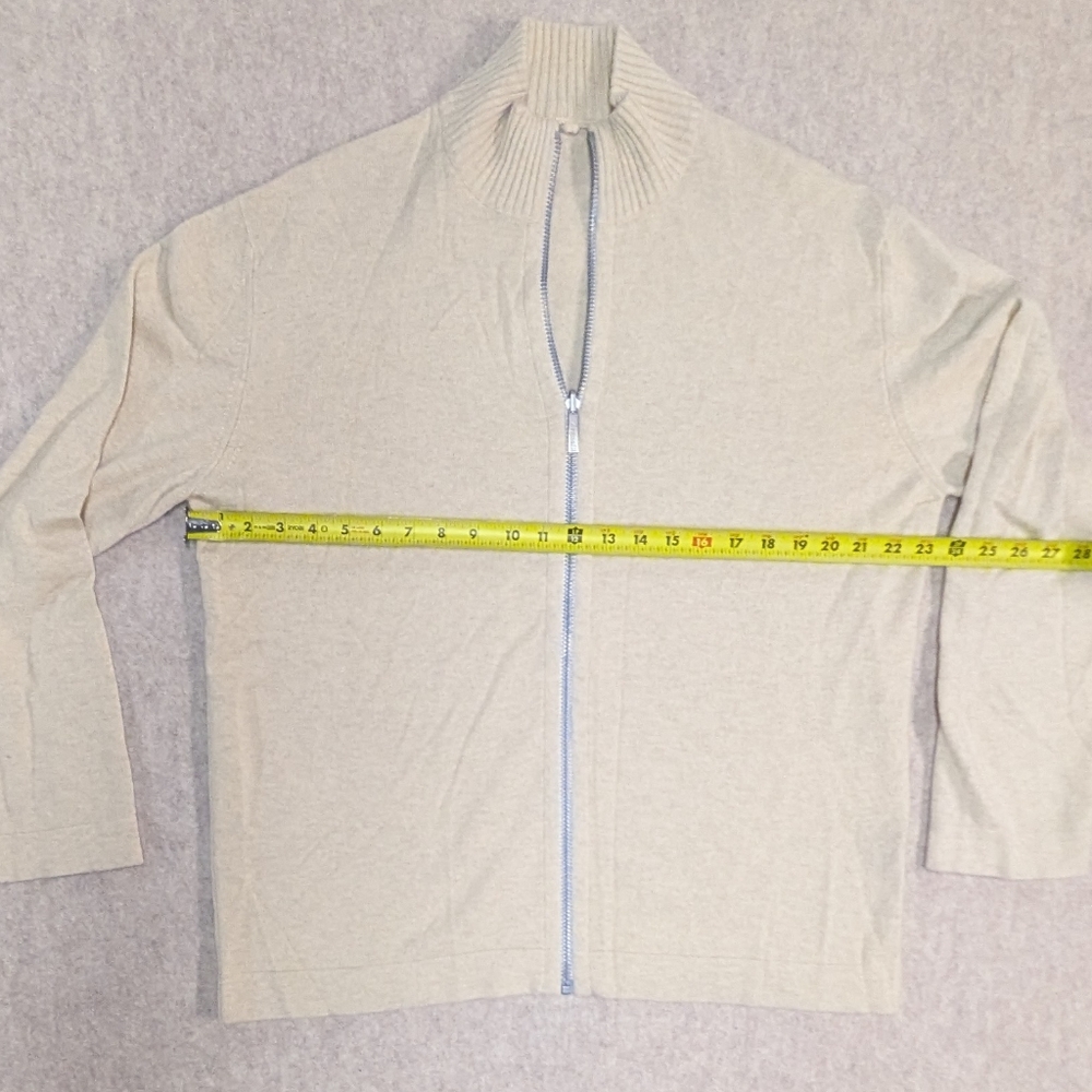 Cashmere Ermenegildo Zegna Stunning Zip Up Sweater. Luxury Item Men's XL - Picture 5 of 11